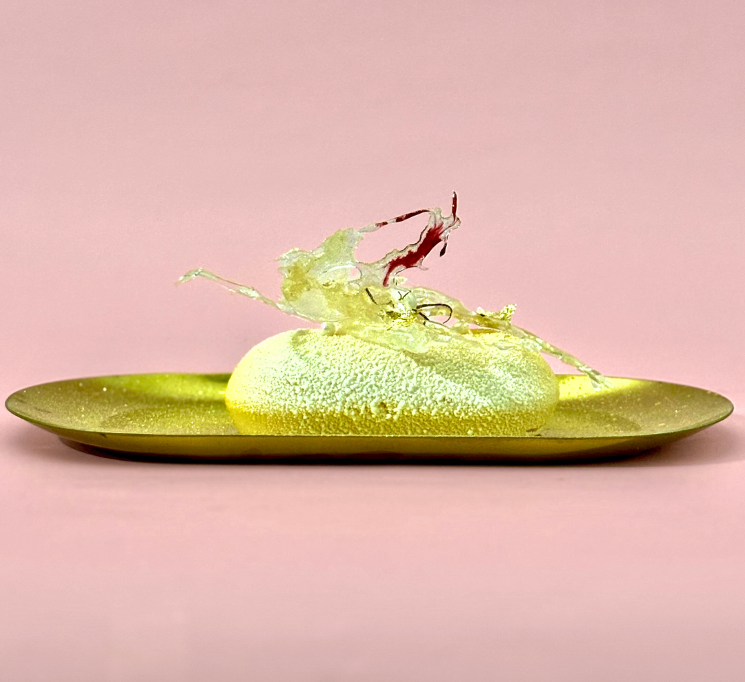 Saffron Vanilla Cheesecake Gâteau | Two-Piece Gift Set