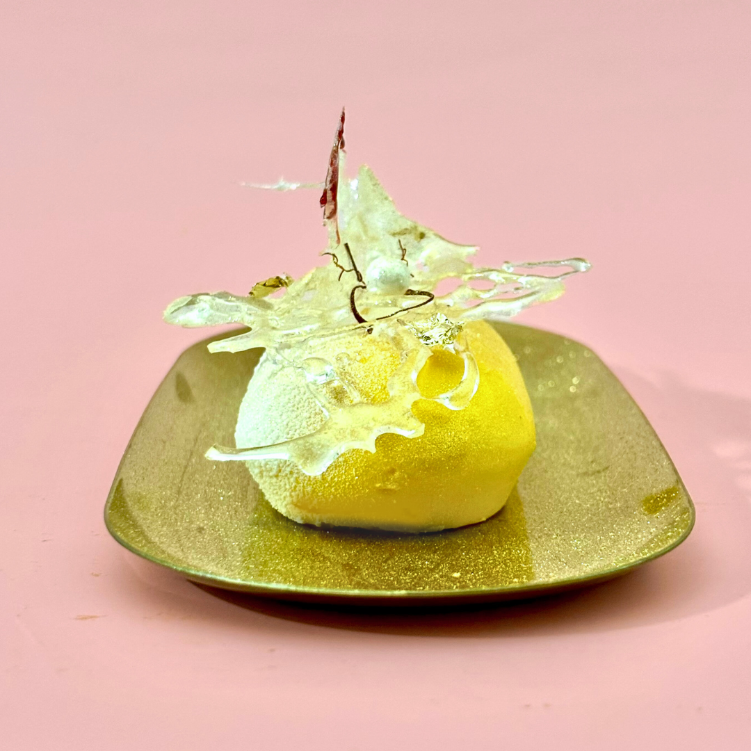 Saffron Vanilla Cheesecake Gâteau | Two-Piece Gift Set