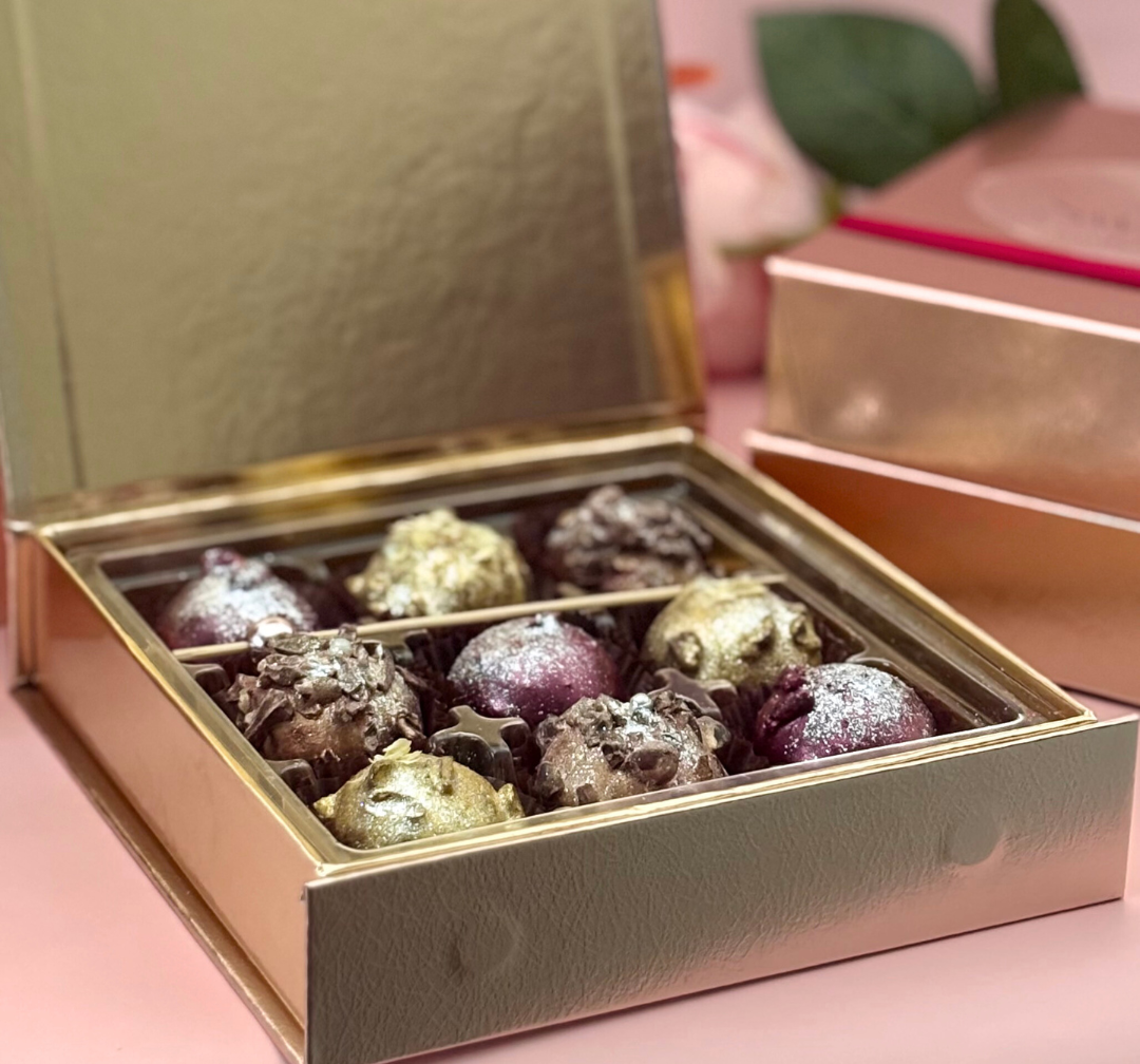 Gilded Delights | Gianduja Four-Box Set